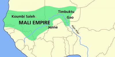 Reino de Malí mapa